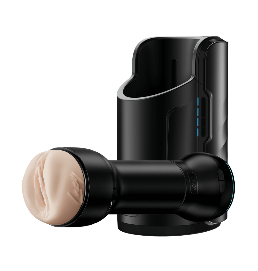 KIIROO-the Keon automatic masturbator, and the Powerblow suction device paired with the FeelLacy stroker combo