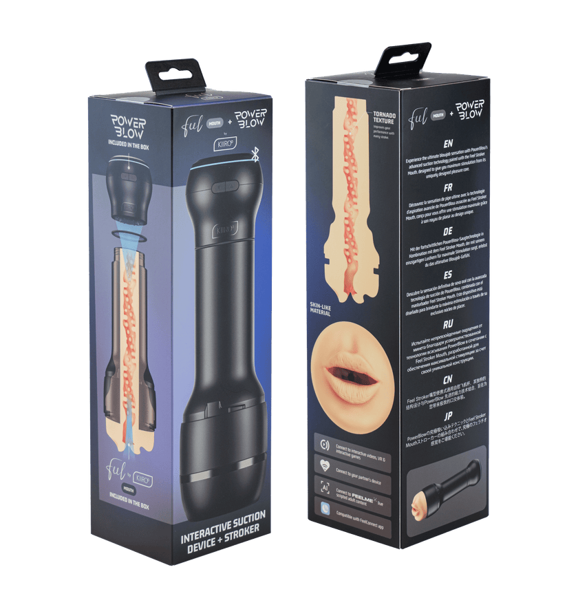 KIIROO-feel mouth stroker package
