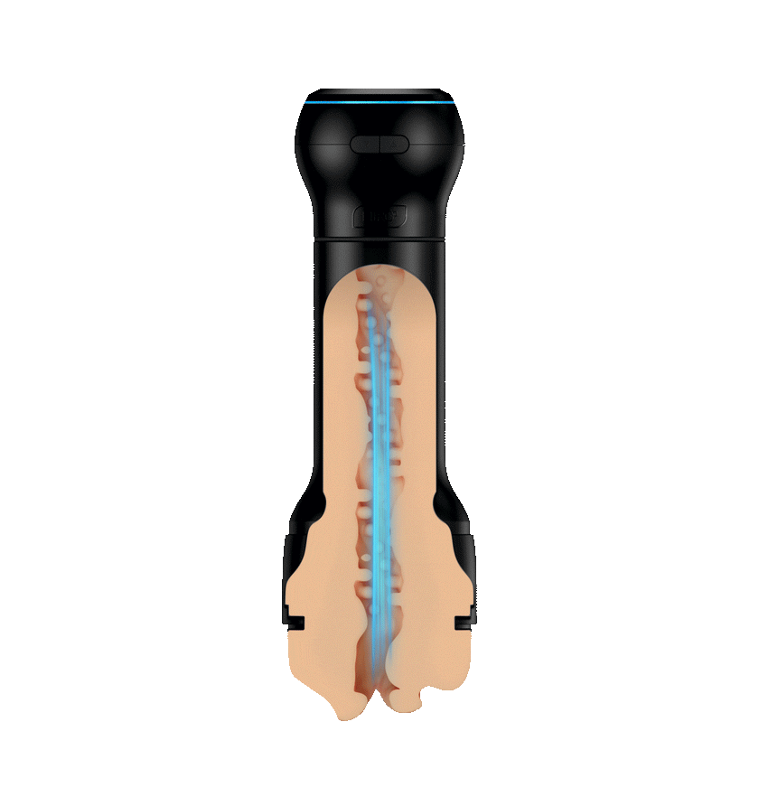KIIROO-gif with powerblow suction device and feel mouth stroker