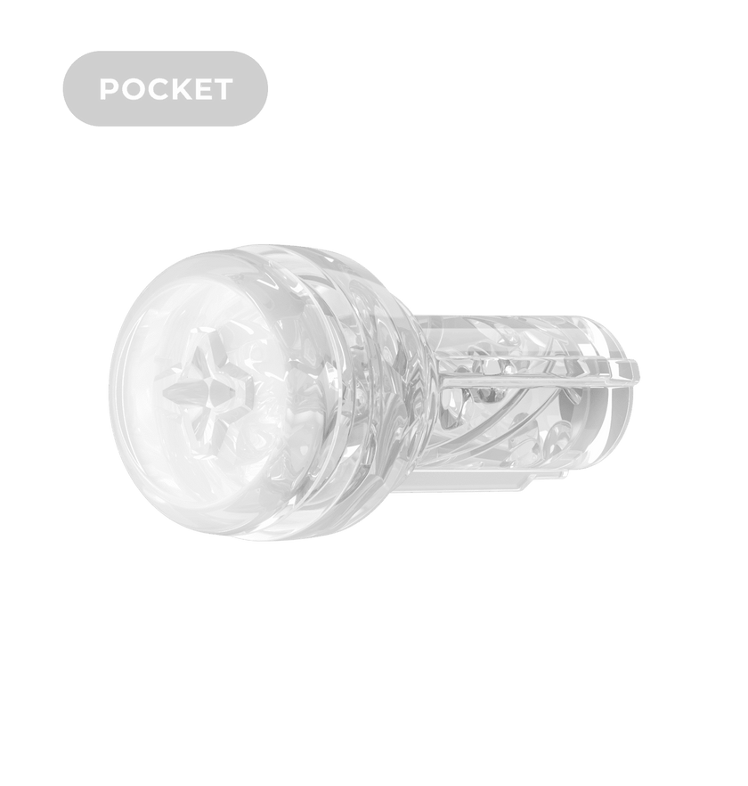 KIIROO-Pocket stroker Crystal front
