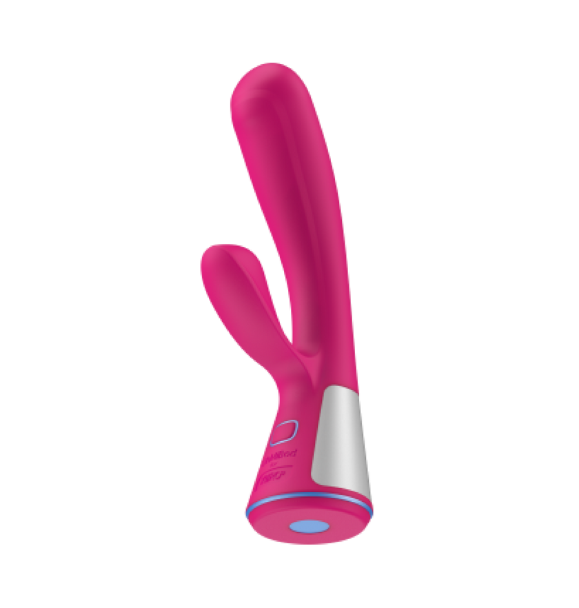 KIIROO-Fuse pink dual-stimulation vibrator
