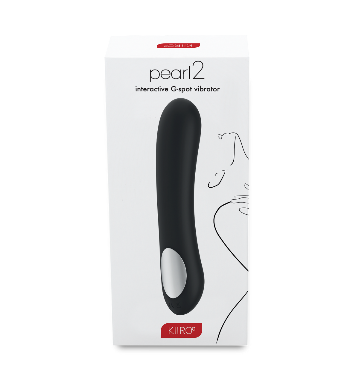 Pearl two black interactive vibrator box