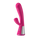 KIIROO-Fuse pink dual-stimulation vibrator slight tilt