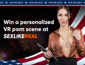 KIIROO-SexLikeRealでメリッサ・ストラットンの7月4日の特別ビデオをゲットしよう