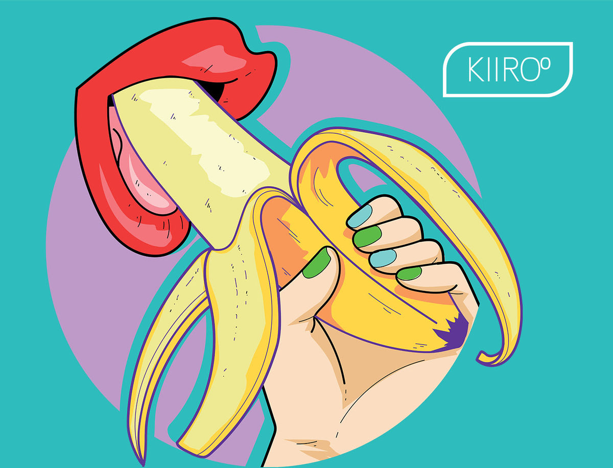 lips sucking a banana to portray How to Simulate a Blowjob