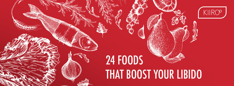 KIIROO-性欲を高める24の食品