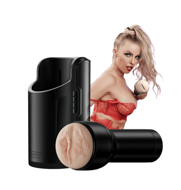 KIIROO-Britney Amber, the FeelBritney Stroker, and Keon interactive masturbator