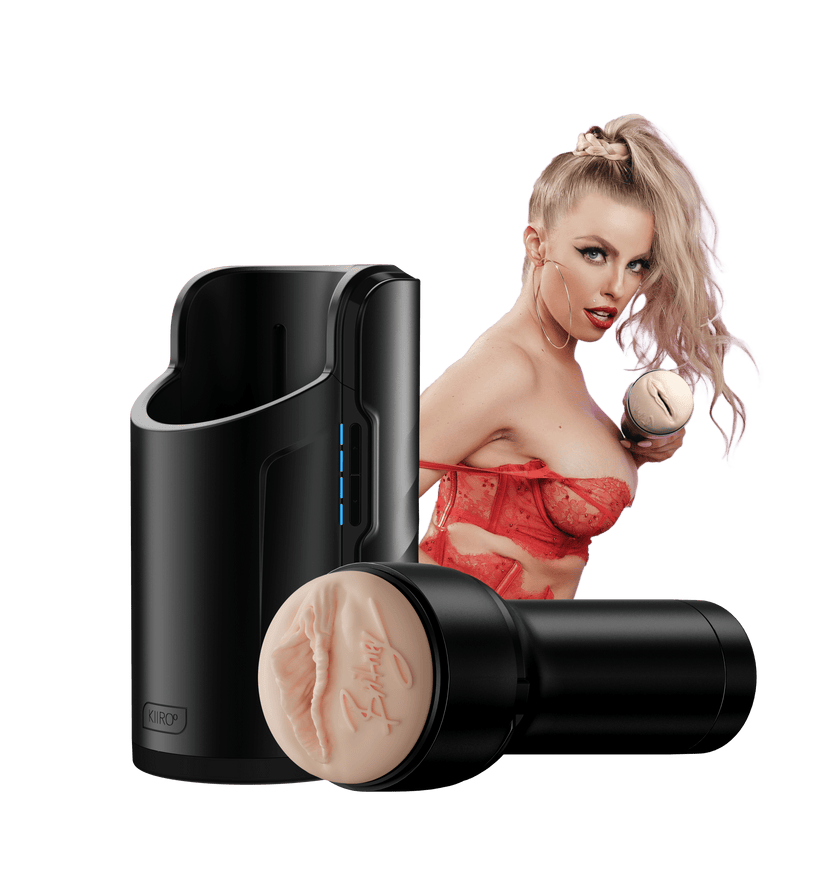 KIIROO-Britney Amber, the FeelBritney Stroker, and Keon interactive masturbator