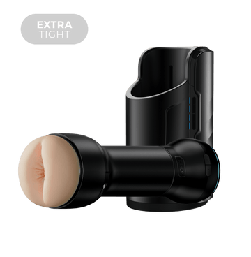 KIIROO-FeelStroker Extra Tight Butt, Keon male masturbator, and PowerBlow blowjob machine combo
