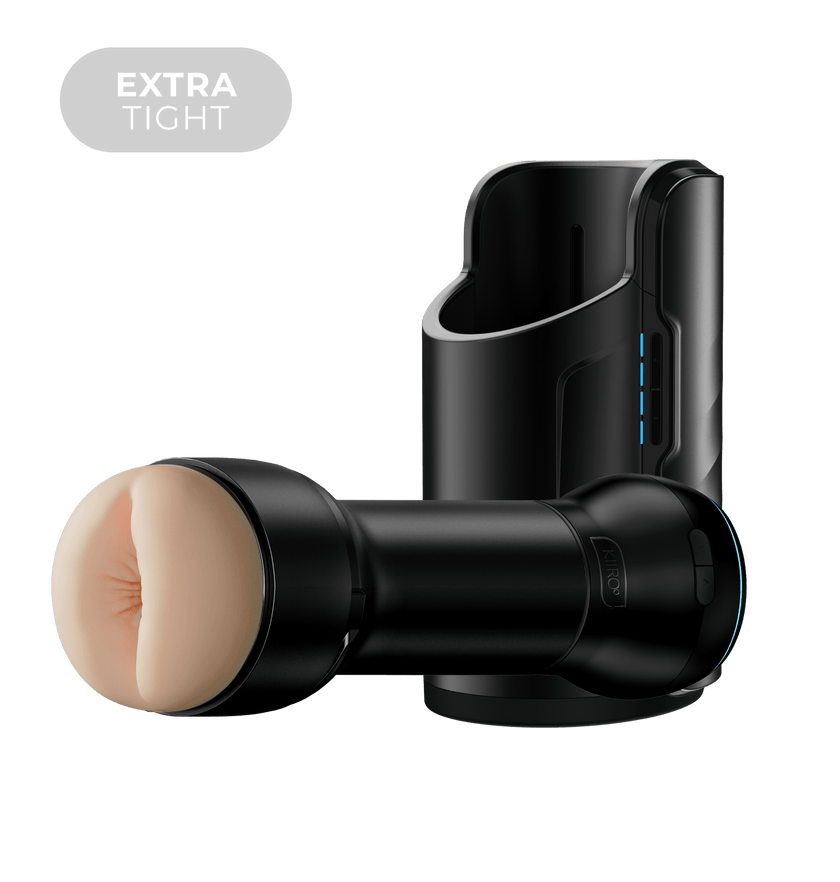 KIIROO-FeelStroker Extra Tight Butt, Keon male masturbator, and PowerBlow blowjob machine combo