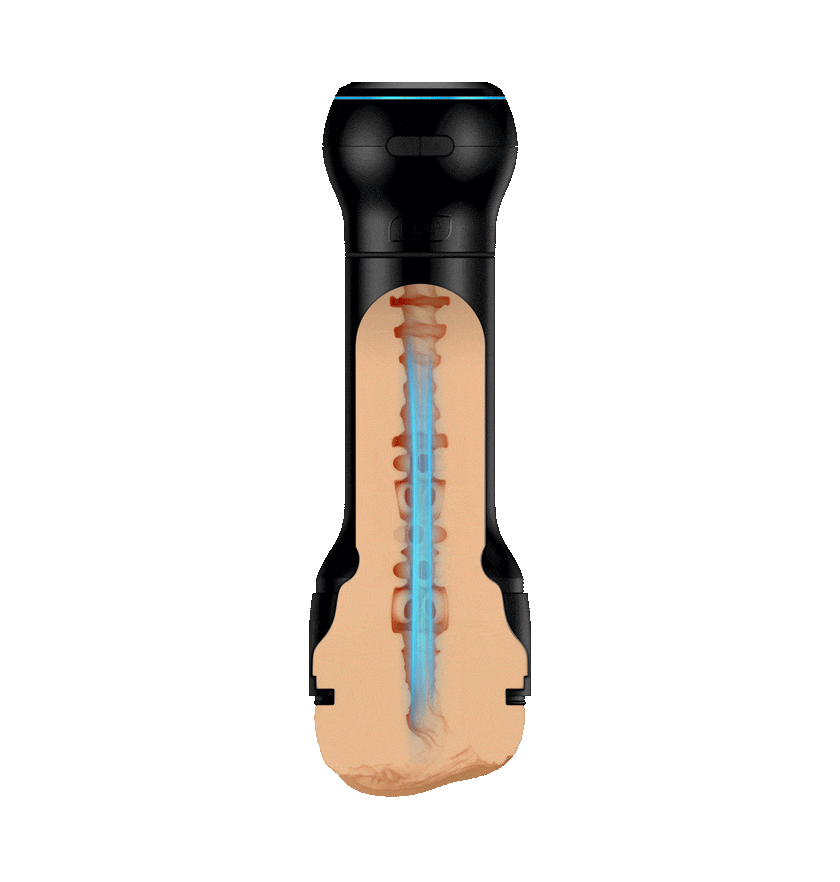 KIIROO-feeldainty stroker and powerblow suction view