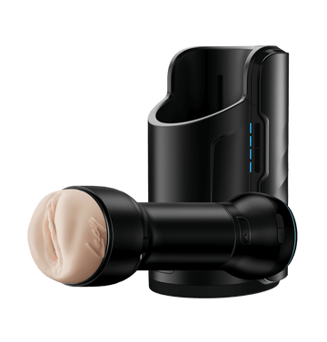 KIIROO-the Keon automatic masturbator, and the Powerblow suction device paired with the FeelLacy stroker combo