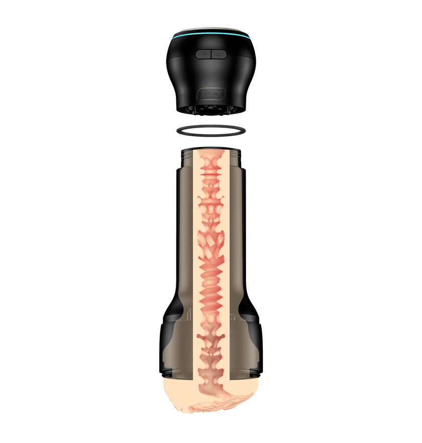 KIIROO-FeelReagan Stroker and powerblow inside tunnel