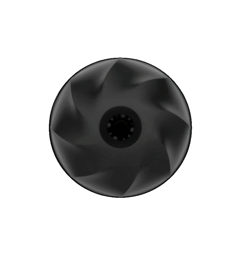 KIIROO-Cross-sectional view of the FeelSensation stroker's opening