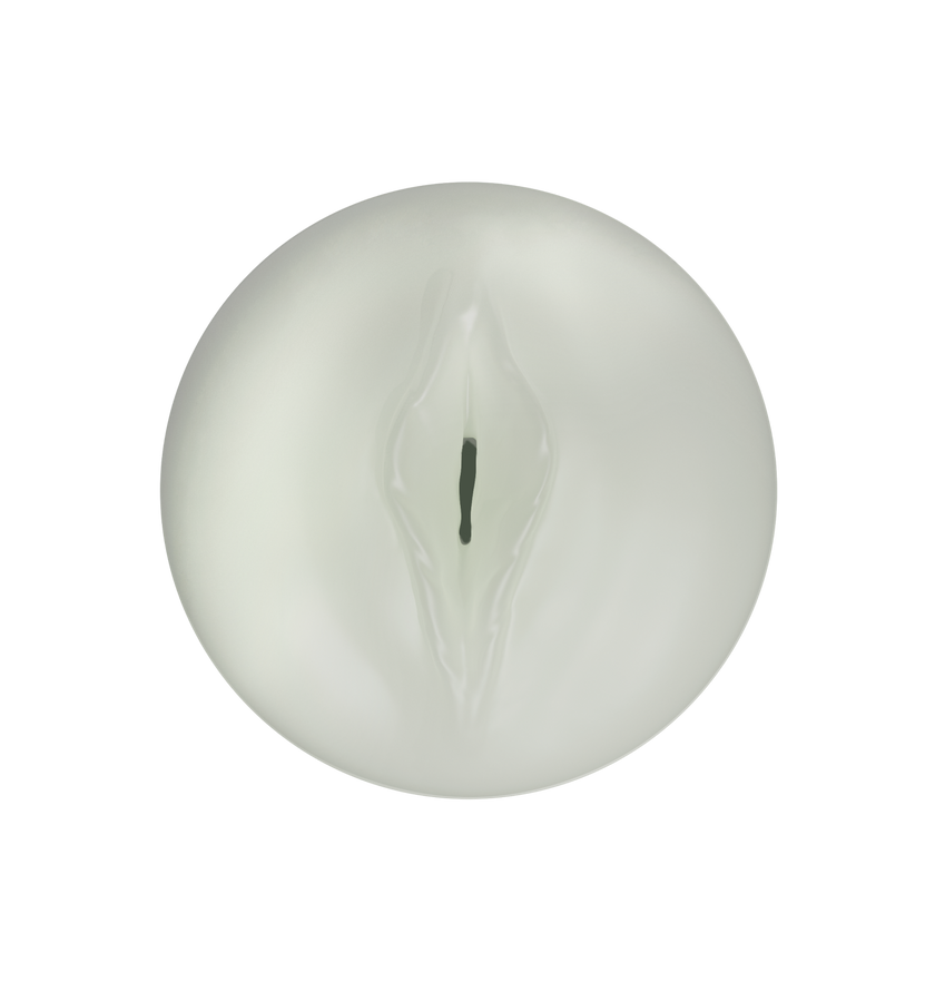 KIIROO-Cross-sectional view of the FeelGlow stroker's opening