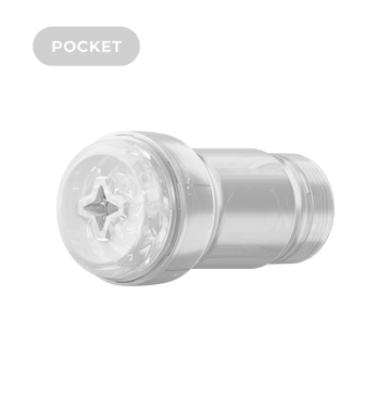 KIIROO-Pocket stroker Crystal front