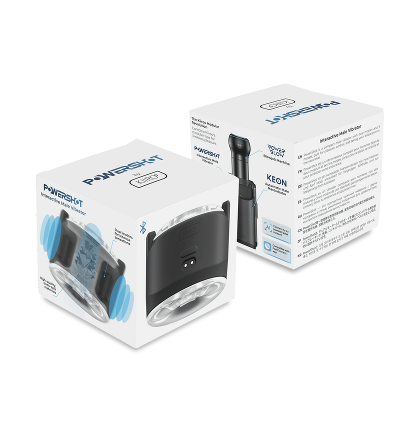 KIIROO-パワーショット男性用バイブレーター