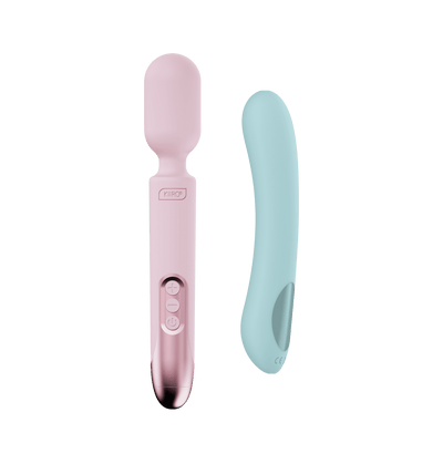 prowand pink and pearl 2 blue G-spot vibrator