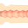 KIIROO-Cross-sectional view of the FeelRae stroker's textured inner tunnel