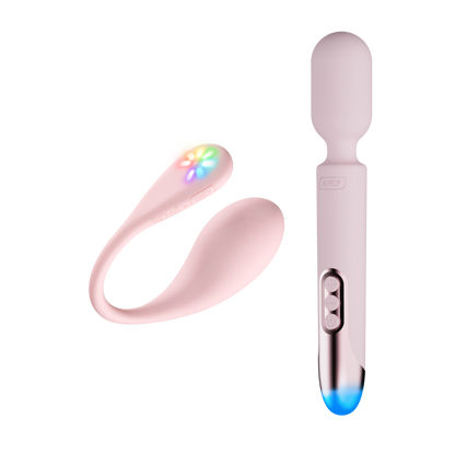 Spot, the egg vibrator, and Prowand, the wand vibrator