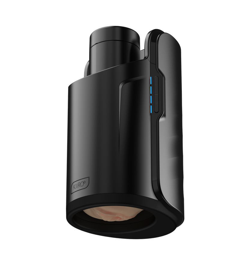 KIIROO-Keon automatic male masturbator & FeelStroker side profile