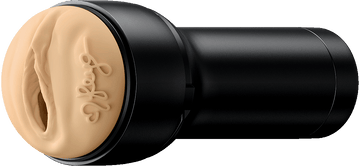 KIIROO-reya sunshine holds her stroker, and feelreya stroker side