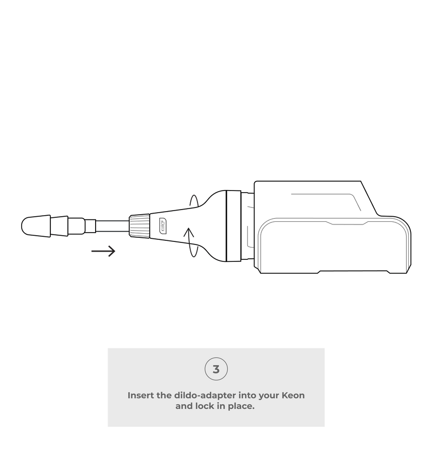KIIROO-dildoadapter the third step