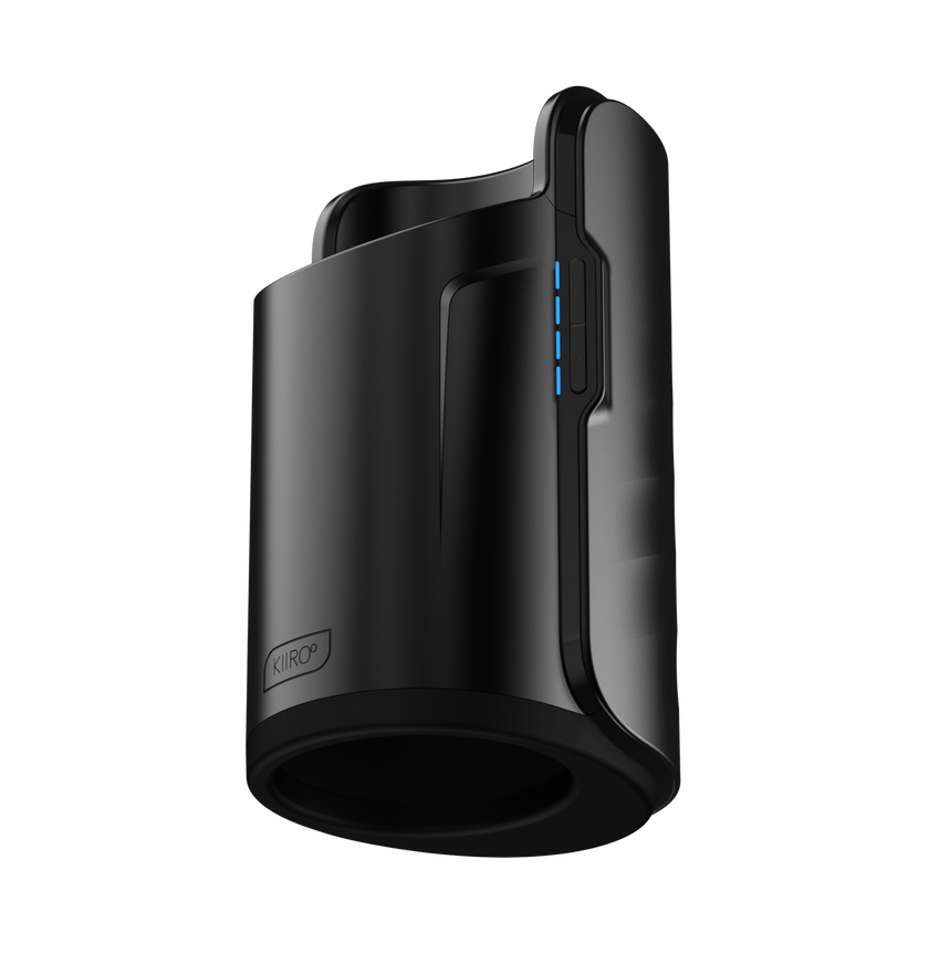 KIIROO-Keon automatic male masturbator from bottom angle up
